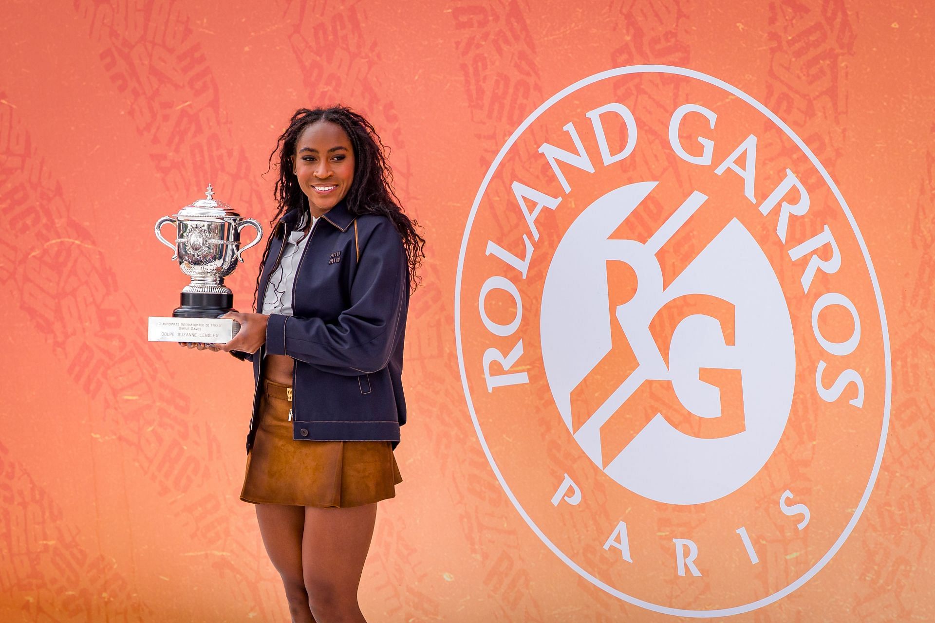 Coco Gauff at the French Open 2025. (Photo: Getty)